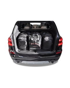 Sada 4ks cestovných tašiek SPORT pre BMW X3, 2017-