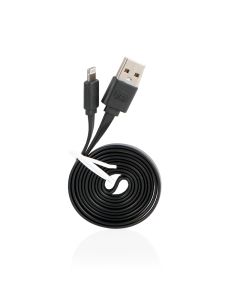 Nabíjací kábel Lightning USB dĺžka - 1m - plochý