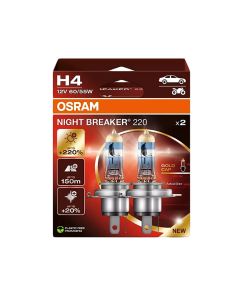 OSRAM H4 Night Breaker 220% 2ks sada