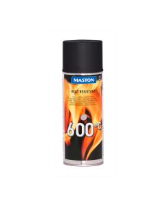 MasHeatresistant spray - 400ml - 600°C BLACK