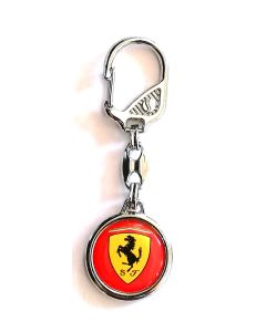 Kľúčenka kovová kruhová - Ferrari
