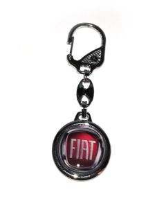 Kľúčenka kovová kruhová - FIAT