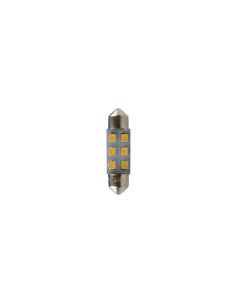 LED C5W 36mm 6xSMD3528 - 24V White