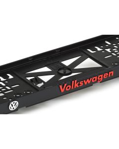 Podznačka Volkswagen červená - malé písmo