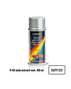 Akrylový autolak Škoda - antracid sivá - 9153 - 150 ml 