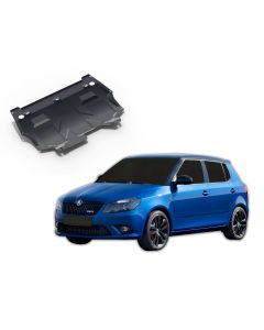 Oceľový kryt motora + prevodovky pre SKODA Fabia, 2010-15 / RS, motor: 1.4 TSI