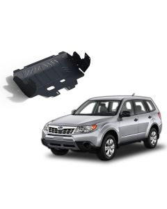 Oceľový kryt chladiča + motor pre SUBARU Forester, 2013-16 / (SJ), CVT, motor: 2.0; 2.5