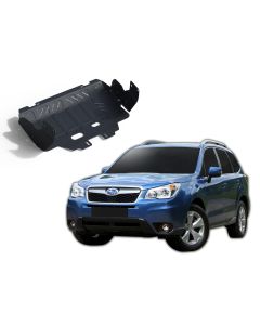 Oceľový kryt chladiča + motor pre SUBARU Forester, 2016-18 / (SJ), CVT, motor: 2.0; 2.5