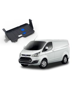 Oceľový kryt motora + prevodovky pre FORD Transit Custom, 2017- / 2WD, motor: 2.0 TD