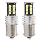 LED žiarovky CANBUS 2835 15SMD 1156 BA15S P21W R10W R5W White 12V/24V