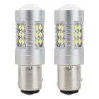 LED žiarovky CANBUS 3030 24SMD 1157 BAY15D P21/5W White 12V/24V