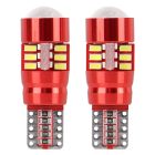 LED žiarovky CANBUS 27SMD 3014 T10e (W5W) White 12V/24V