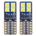 LED žiarovky CANBUS 8SMD 2835 T10e (W5W) White 12V/24V