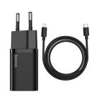 Super Si Quick Charger 1C - USB-C - 20W s káblom Lightning 100 cm