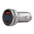 PCH PRO-06 - USB nabíjačka s voltmetrom - 38W - USB+USB-C - 12/24V