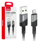 Kábel USB / Lightning - 3A - 100cm - FullLINK - čierny