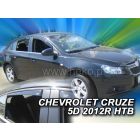 Deflektory komplet 4 ks pre CHEVROLET Cruze, 2011-15 / hatchback