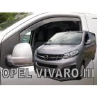 Deflektory predné - Opel Vivaro, 2019-