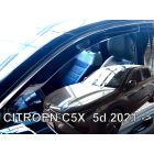 Deflektory predné - Citroen C5 X, 2021-