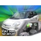 Deflektory predné - Fiat 500L, 2012-