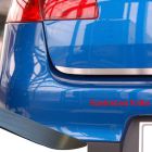 Kufrová lišta - matný nerez pre Nissan Tiida, 2007-12 / 5-dver., 