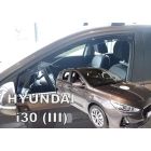 Deflektory predné pre Hyundai i30, 2017- / hatchback, kombi, 5-dver.