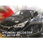 Deflektory predné - Hyundai Veloster, 2011-