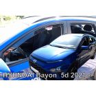 Deflektory komplet 4 ks - Hyundai Bayon, 2021-