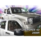 Deflektory predné - Jeep Cherokee, 2007-12