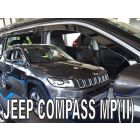 Deflektory komplet 4 ks - Jeep Compass, 2017-