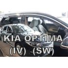 Deflektory komplet 4 ks - Kia Optima, 2016-20 / kombi - JF