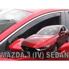 Deflektory predné - Mazda 3, 2019- / 4-dverový sedan