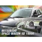 Deflektory komplet 4 ks pre MITSUBISHI Space Wagon, 1999-05