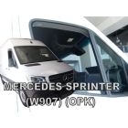 Deflektory predné - Mercedes Sprinter, 2018- / W907 - krátke