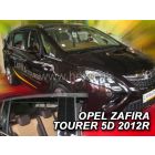 Deflektory komplet 4 ks  - Opel Zafira, 2012-19 / Tourer
