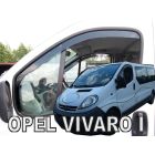 Deflektory predné - Opel Vivaro, 2001-14 / (Dlhé)
