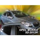 Deflektory komplet 4 ks pre Opel Mokka, 2012-20 / 5-dver.