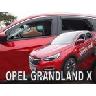 Deflektory komplet 4 ks - Opel Grandland X, 2017-