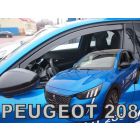 Deflektory predné - Peugeot 208, 2019-