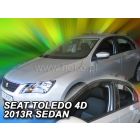 Deflektory komplet 4 ks pre SEAT Toledo, 2012-