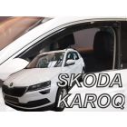 Deflektory predné pre Škoda Karoq, 2017- / 5-dver.