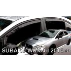 Deflektory komplet 4 ks - Subaru WRX, 2014-
