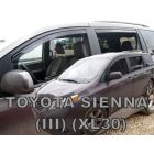 Deflektory komplet 4 ks - Toyota Sienna, 2010-20 / XL30