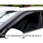 Deflektory predné - Toyota Highlander, 2019- / XU70