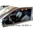 Deflektory predné - Toyota Yaris Cross, 2021-