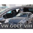 Deflektory komplet 4 ks - VW Golf, 2019- / VIII. generacia, 5.dver.