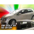 Deflektory komplet 4 ks - VW Golf, 2013-20 / VII.gen., hatchback 5D