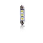 T11 39mm FESTOON 3LED C5W biela - 12V