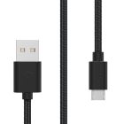 Micro USB kábel čierny 1,5m 2A